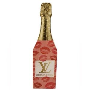 LV Lips Champagne Desk Decor